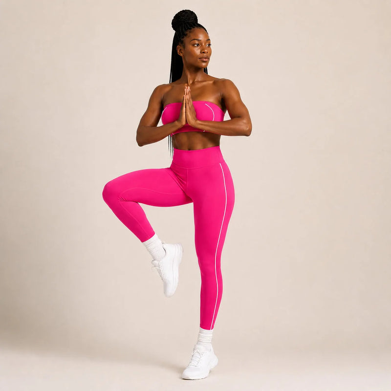 Ensemble sport femme bandeau et legging sculptant - PULSE
