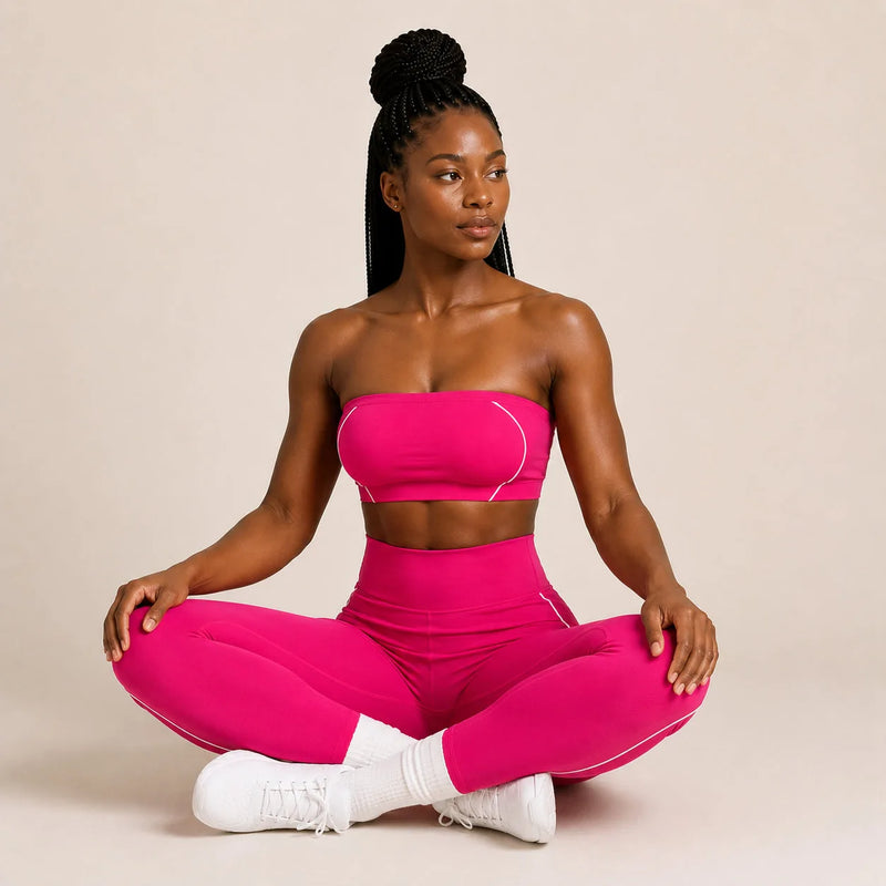 Ensemble sport femme bandeau et legging sculptant - PULSE