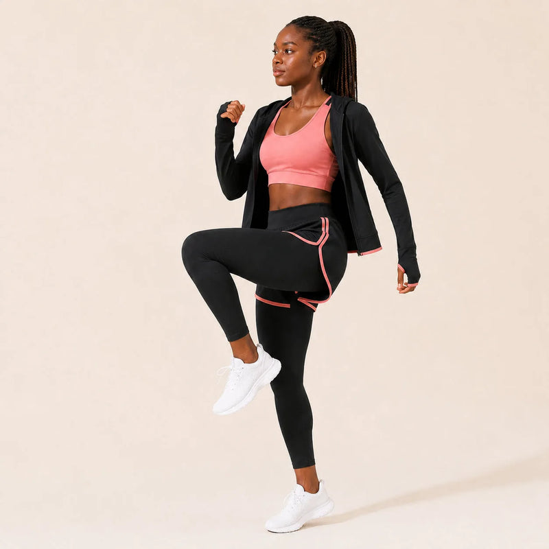 Ensemble sport femme modulable 1 ou 3 pièces — pulse