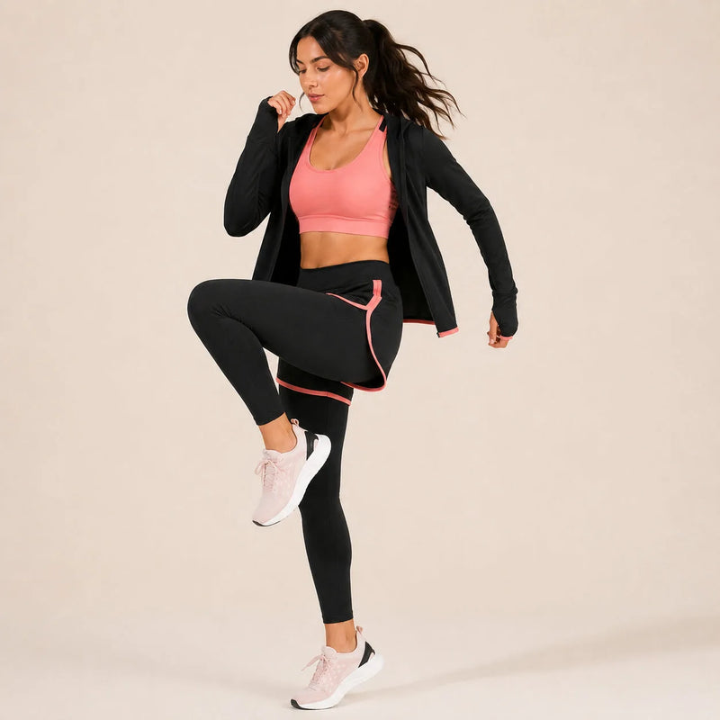 Ensemble sport femme modulable 1 ou 3 pièces — pulse