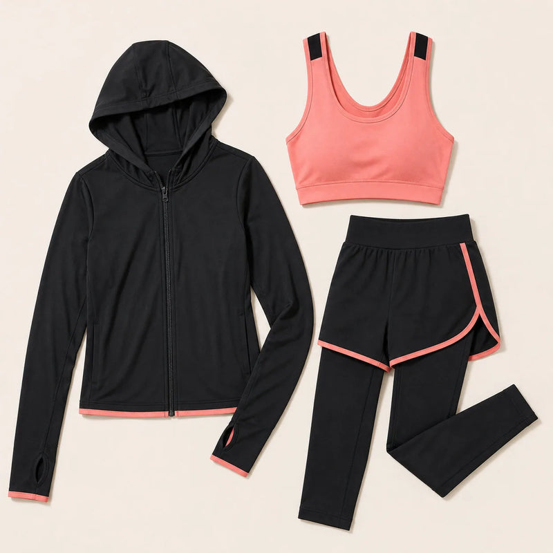 Ensemble sport femme modulable 1 ou 3 pièces — pulse