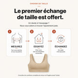Premier echange de taille offert : mesurez, essayez, echangez