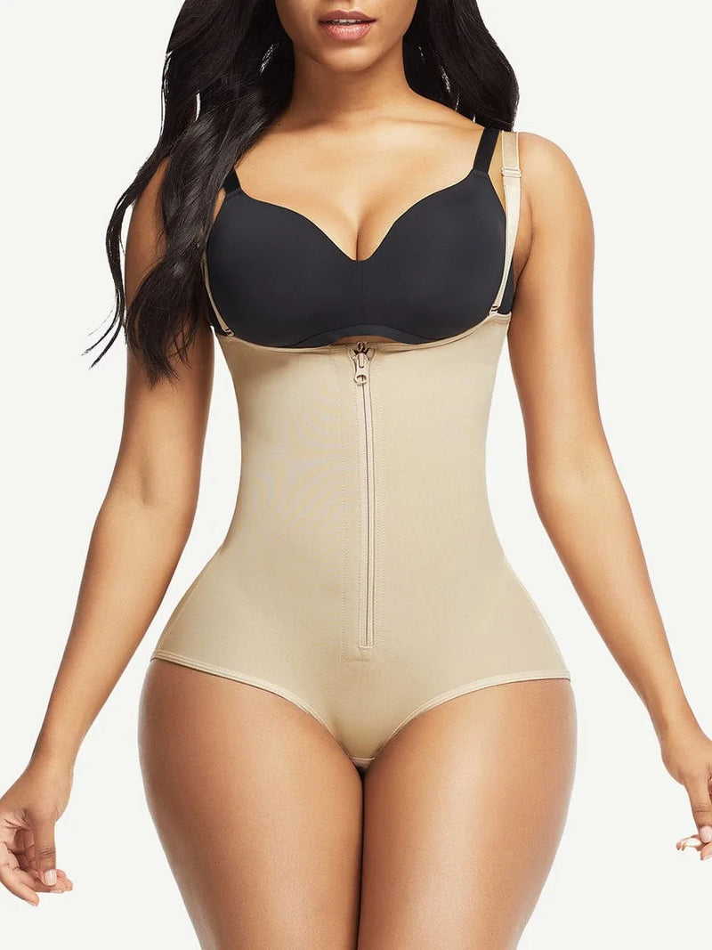 Gaine femme post-partum ventre plat compression ferme respirant — sculpt