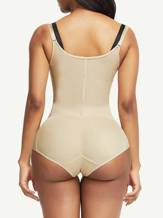 Gaine femme post-partum ventre plat compression ferme respirant — sculpt