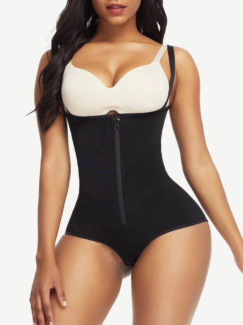 Gaine femme post-partum ventre plat compression ferme respirant — sculpt