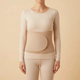 Gaine femme post-partum ventre plat compression ferme sans couture — sculpt