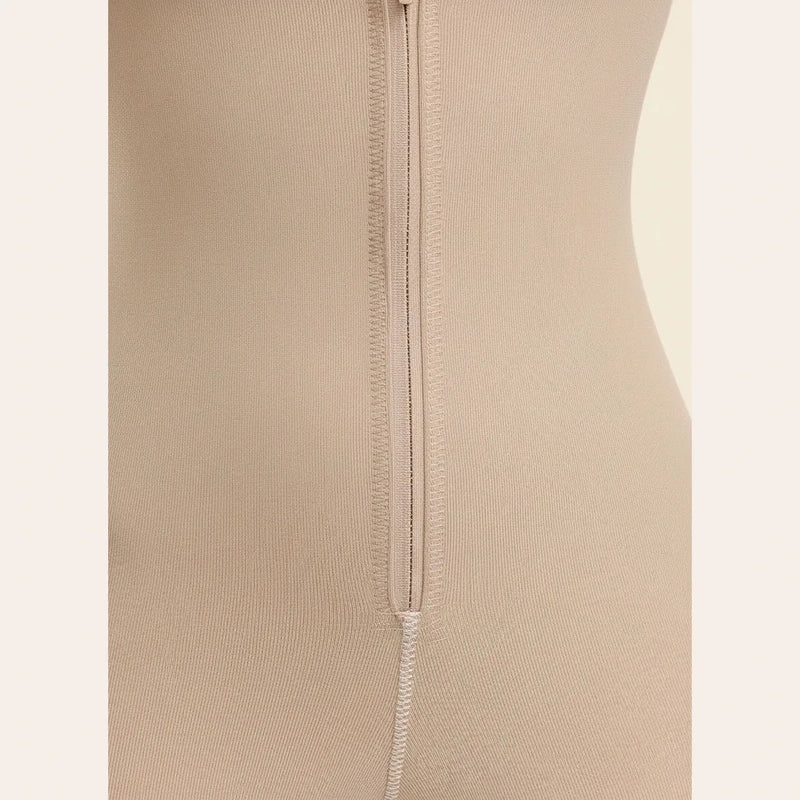 Gaine femme post-partum ventre plat compression ferme sans couture — sculpt