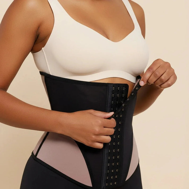 Gaine femme ventre plat sans couture compression ferme — sculpt