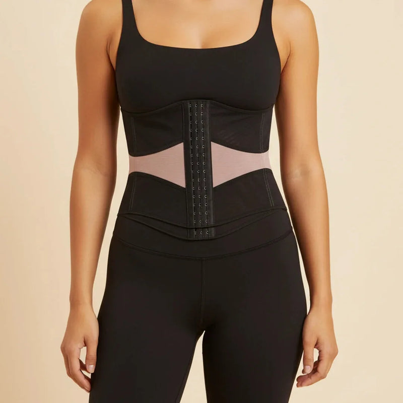 Gaine femme ventre plat sans couture compression ferme — sculpt