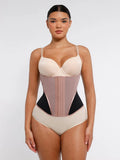 Gaine femme ventre plat sans couture compression ferme — sculpt