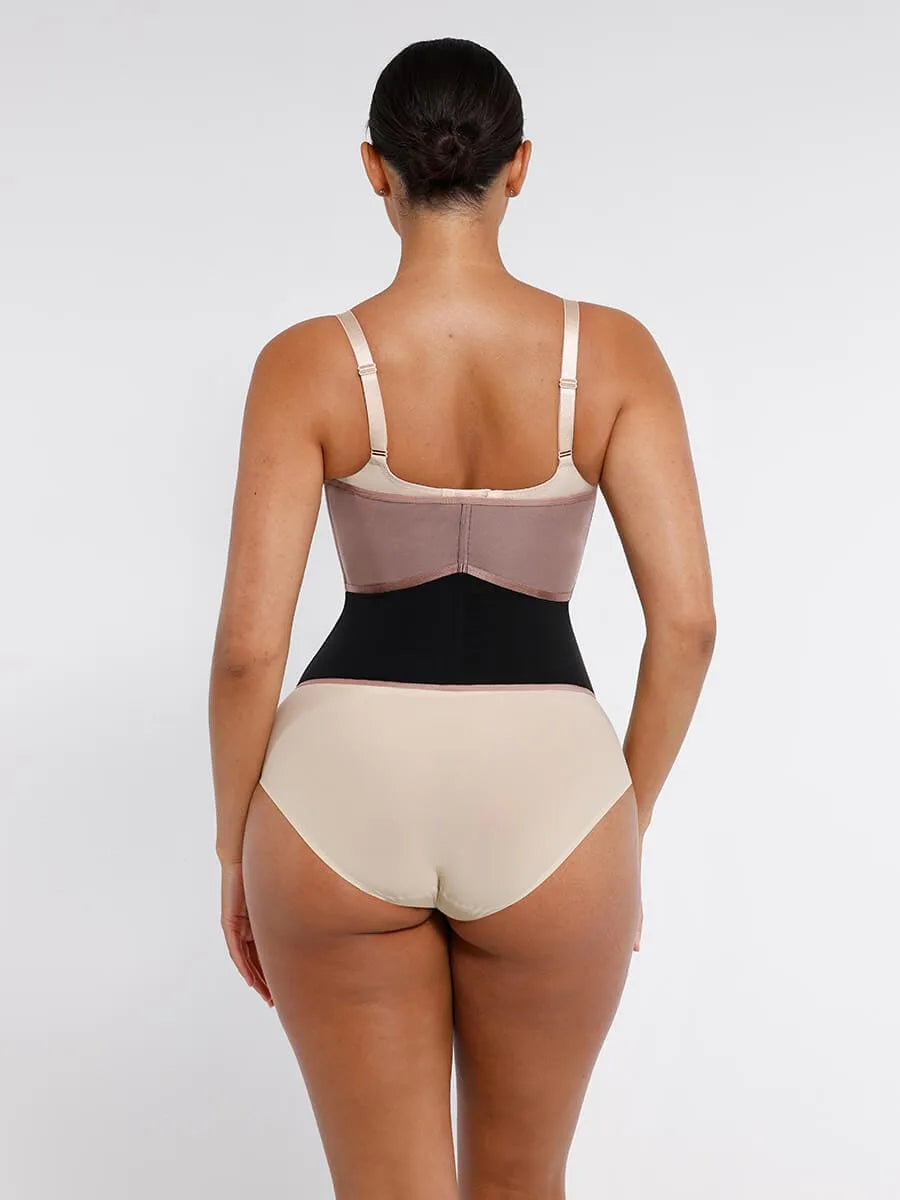 Gaine femme ventre plat sans couture compression ferme — sculpt