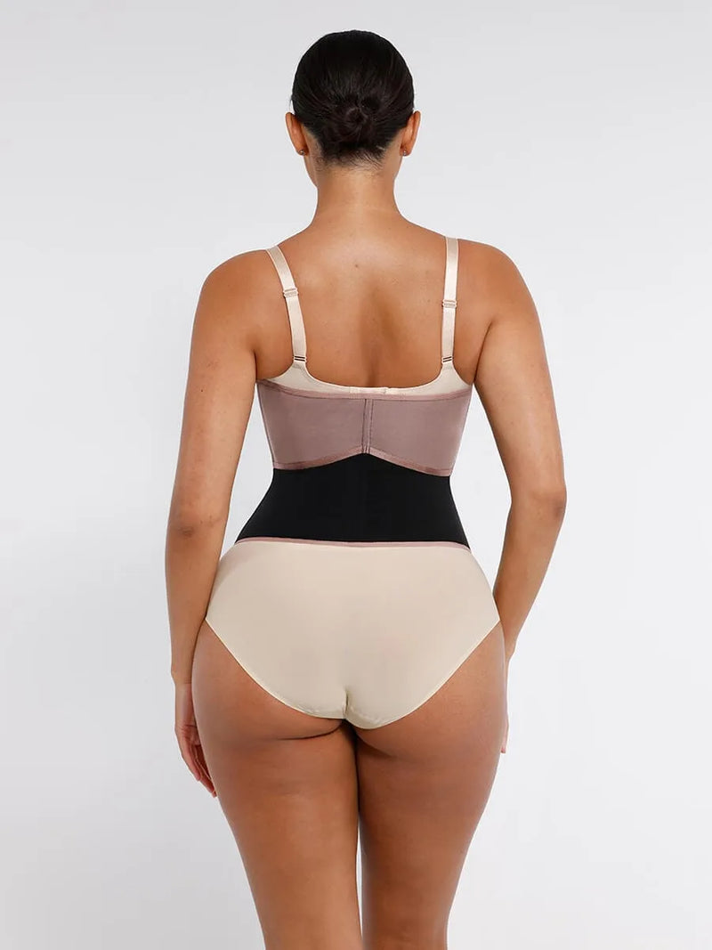 Gaine femme ventre plat sans couture compression ferme — sculpt