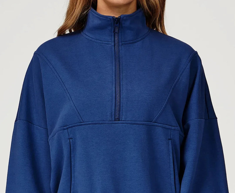 Hoodie femme cocooning EASE coloris et coupe - vue 16