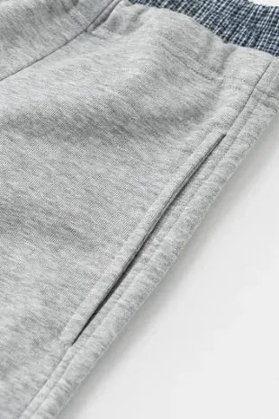 Jogging femme EASE blanc gris clair noir - vue 12