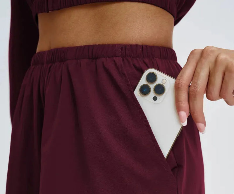 Jogging femme cocooning coton molletonné modal — ease