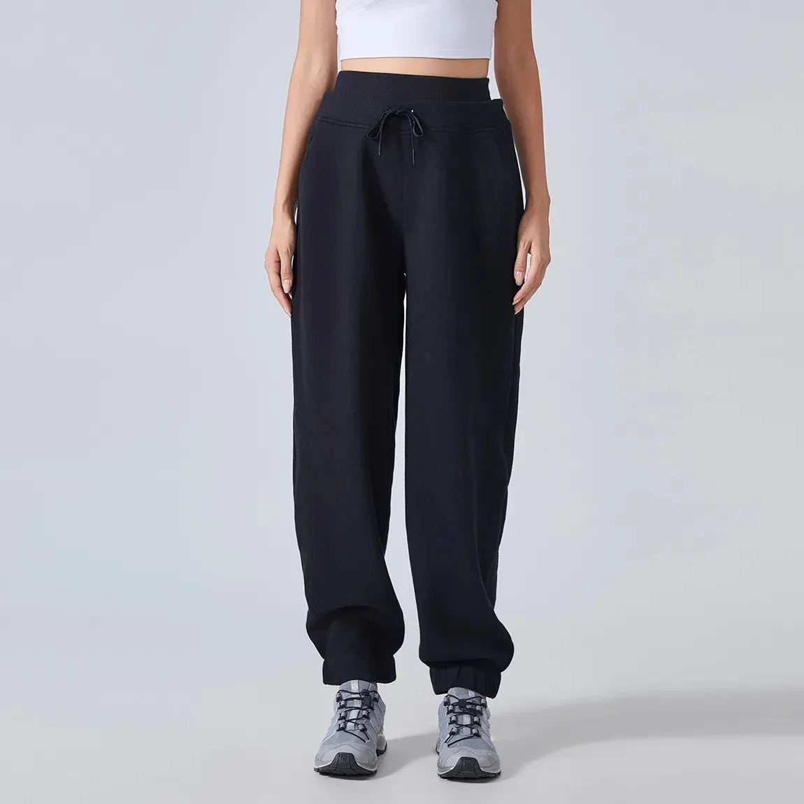 Jogging femme EASE coloris beige gris vert gris foncé noir - vue 10