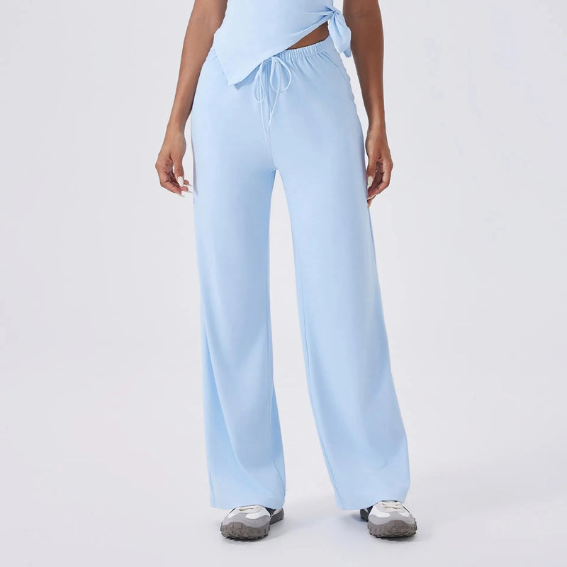Jogging femme yoga coton molletonné stretch — edge