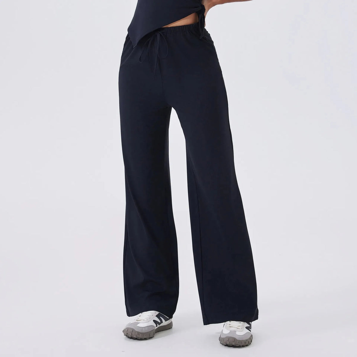 Jogging femme yoga coton molletonné stretch — edge