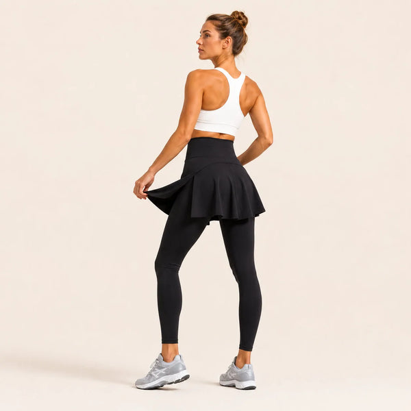 Legging avec jupe intégrée femme taille haute - FLOW