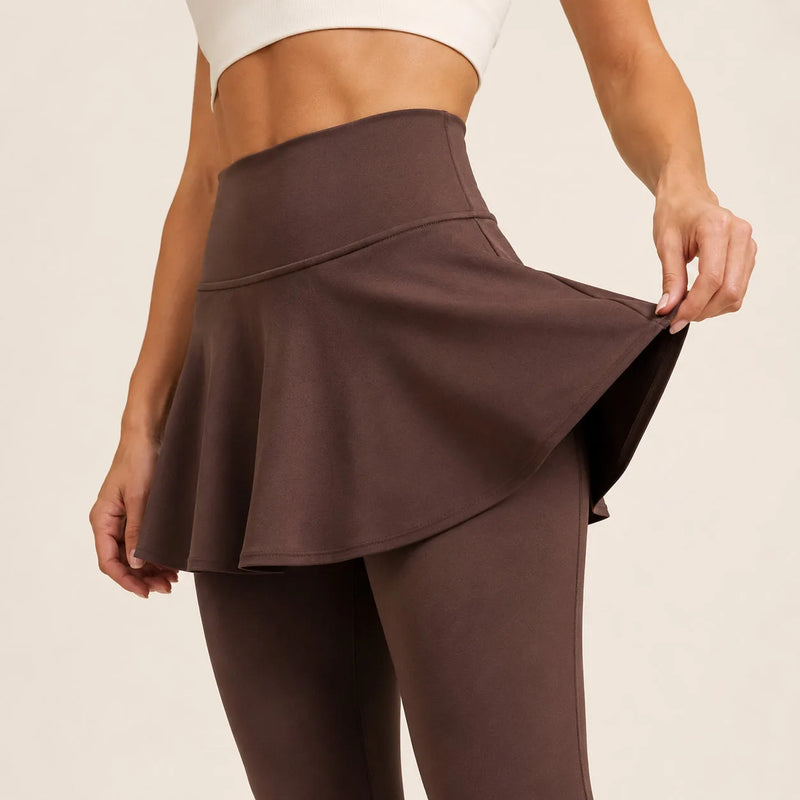 Legging avec jupe intégrée femme taille haute - FLOW