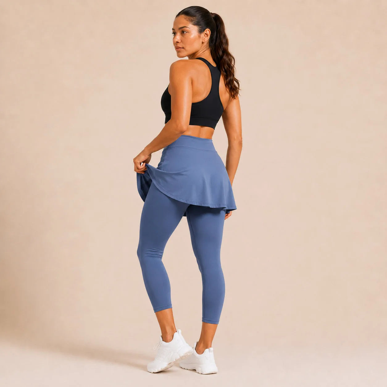 Legging femme avec jupe intégrée - FLOW