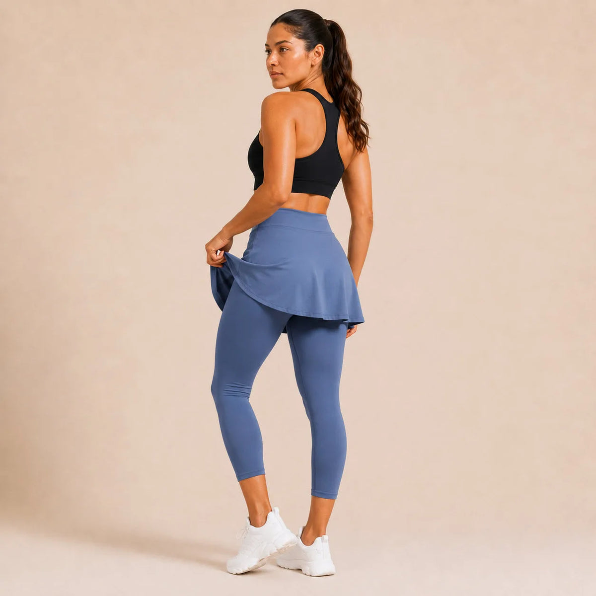 Legging femme avec jupe intégrée - FLOW
