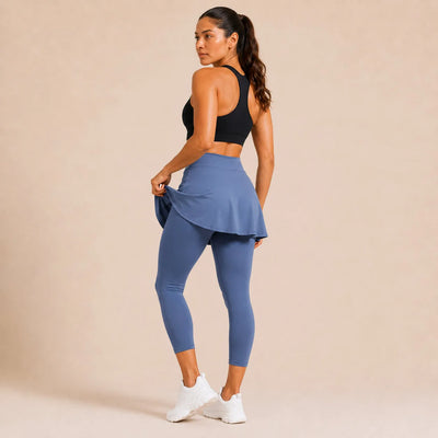 Legging femme avec jupe intégrée - FLOW