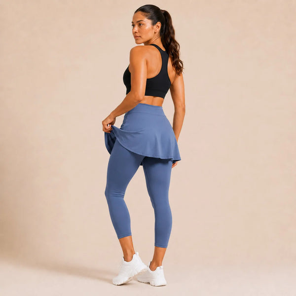 Legging femme avec jupe intégrée - FLOW