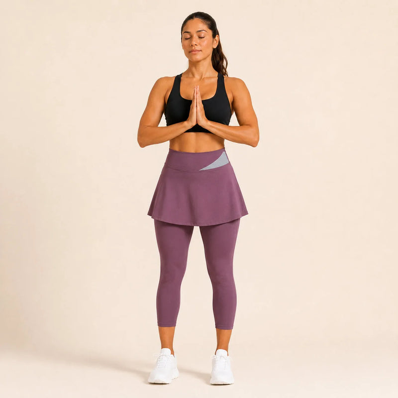 Legging femme avec jupe intégrée - FLOW