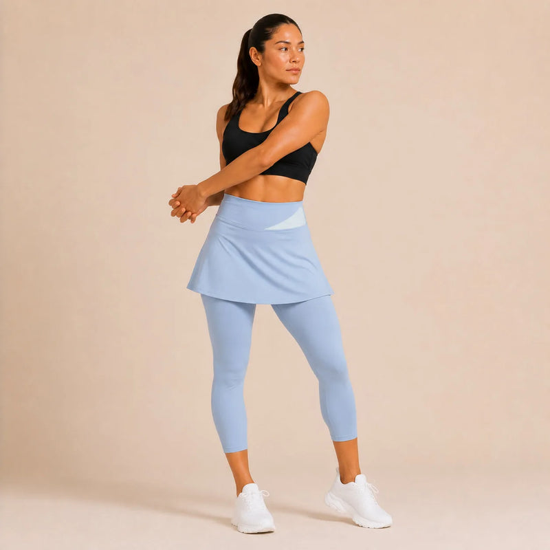 Legging femme avec jupe intégrée - FLOW