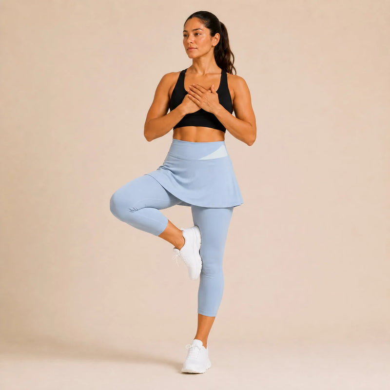 Legging femme avec jupe intégrée - FLOW