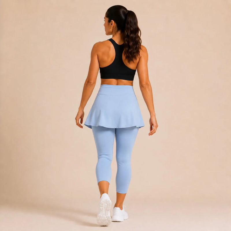 Legging femme avec jupe intégrée - FLOW