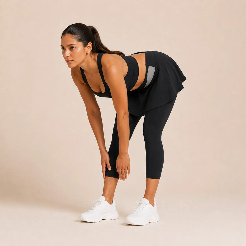 Legging femme avec jupe intégrée - FLOW