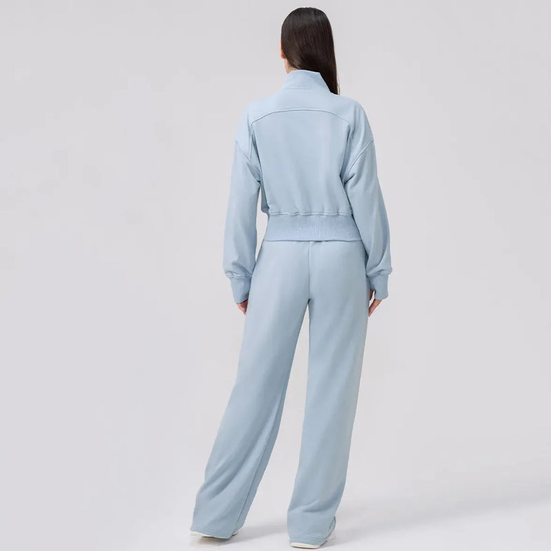 Legging femme STRIDE 7/8 stretch doux - vue portée 2