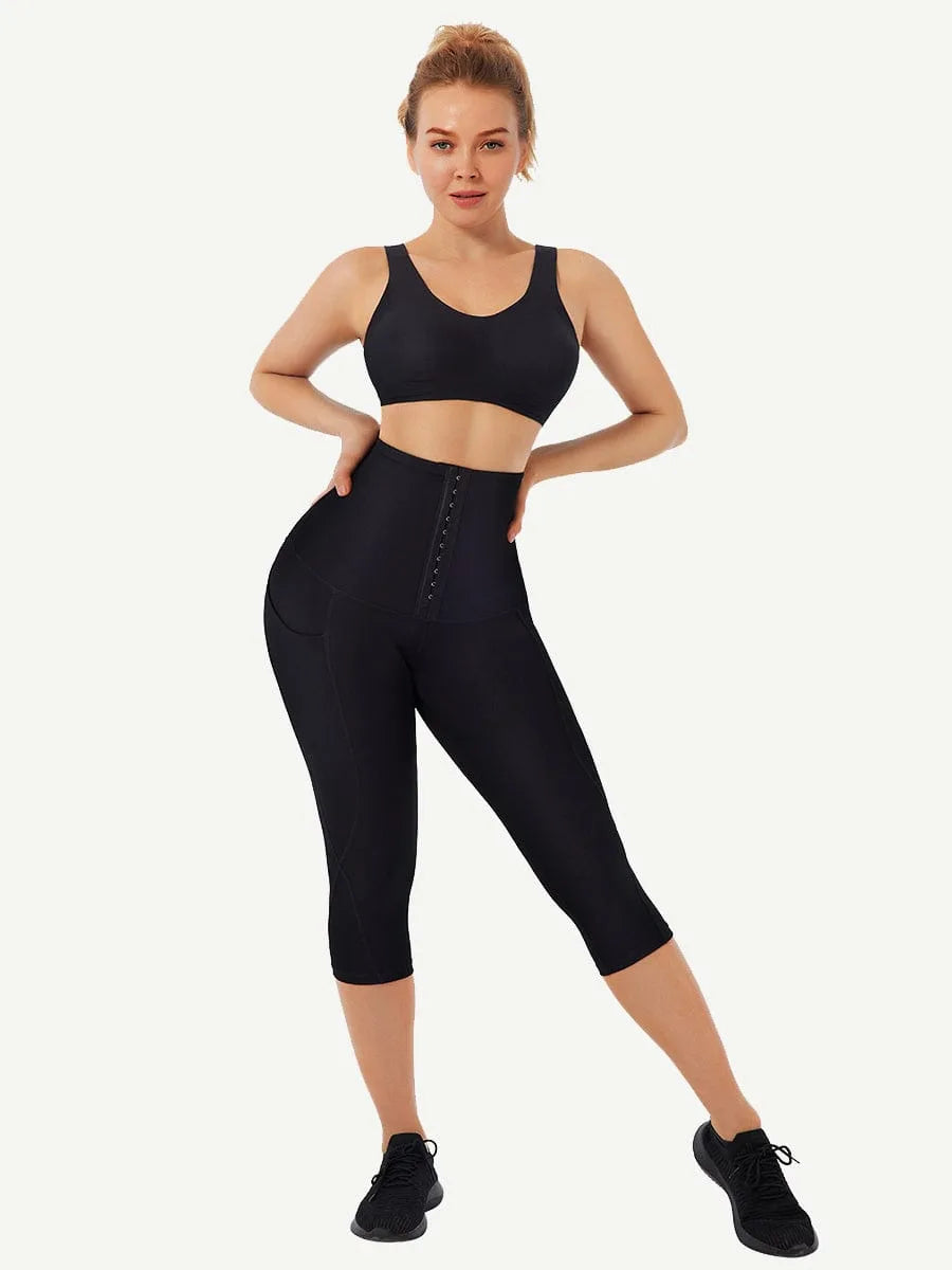 Legging femme compression taille haute opaque — stride