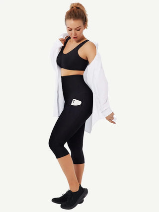 Corsaire gainant femme taille haute ceinture sculptante — sculpt