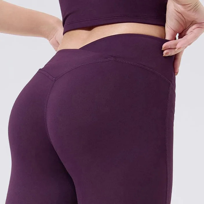 Legging femme compression taille haute respirant — stride
