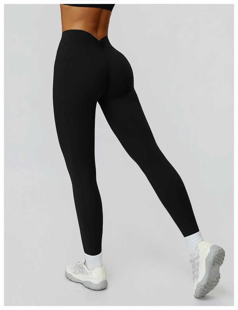 Legging femme sculptant taille haute stretch — sculpt