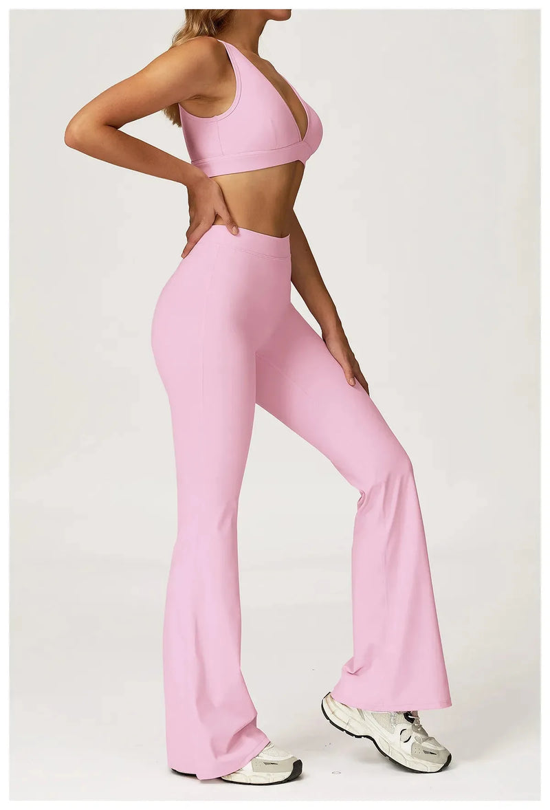 Legging femme sport opaque couture plate — edge