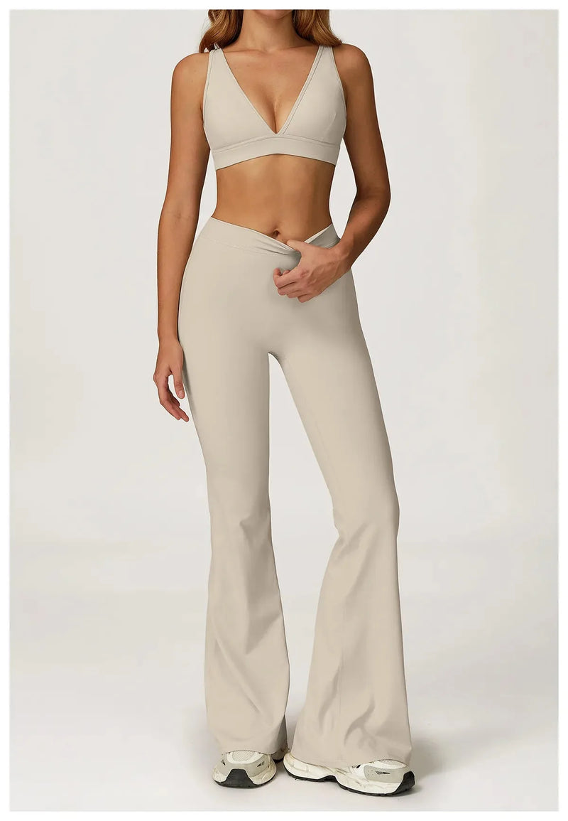 Legging femme sport opaque couture plate — edge