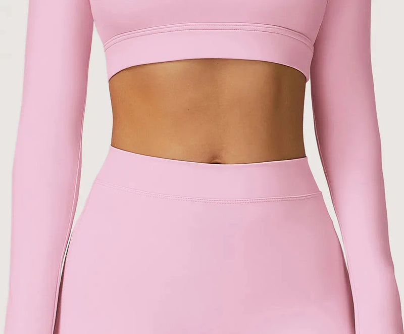 Legging femme sport opaque couture plate — edge
