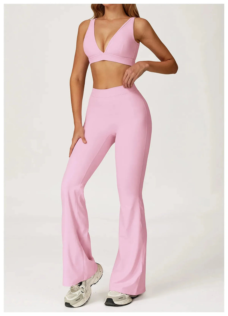 Legging femme sport opaque couture plate — edge