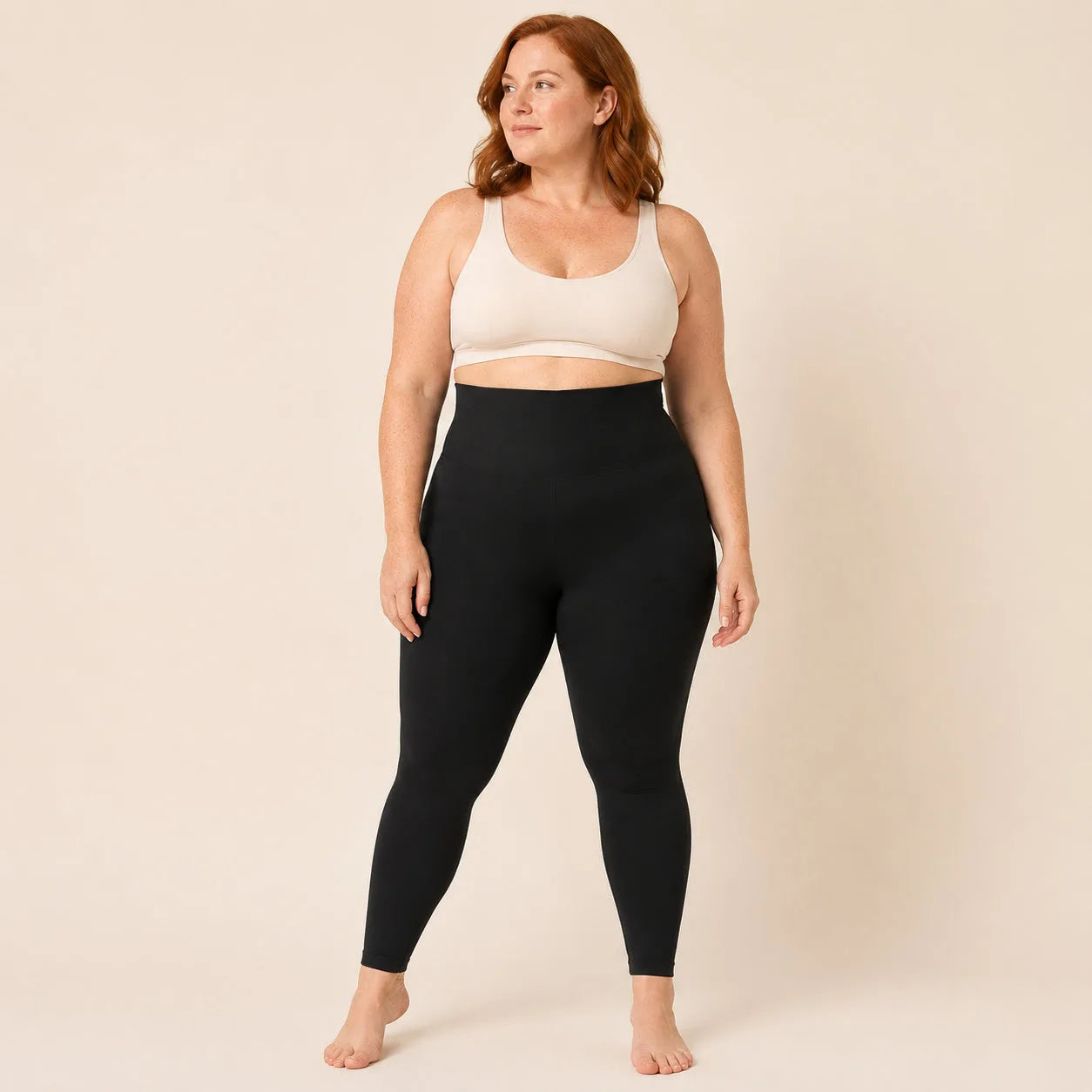 Legging femme taille haute sculptant sans couture — flow