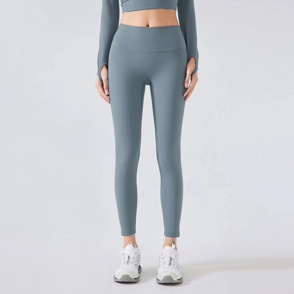 Legging femme training taille haute ceinture large — pulse