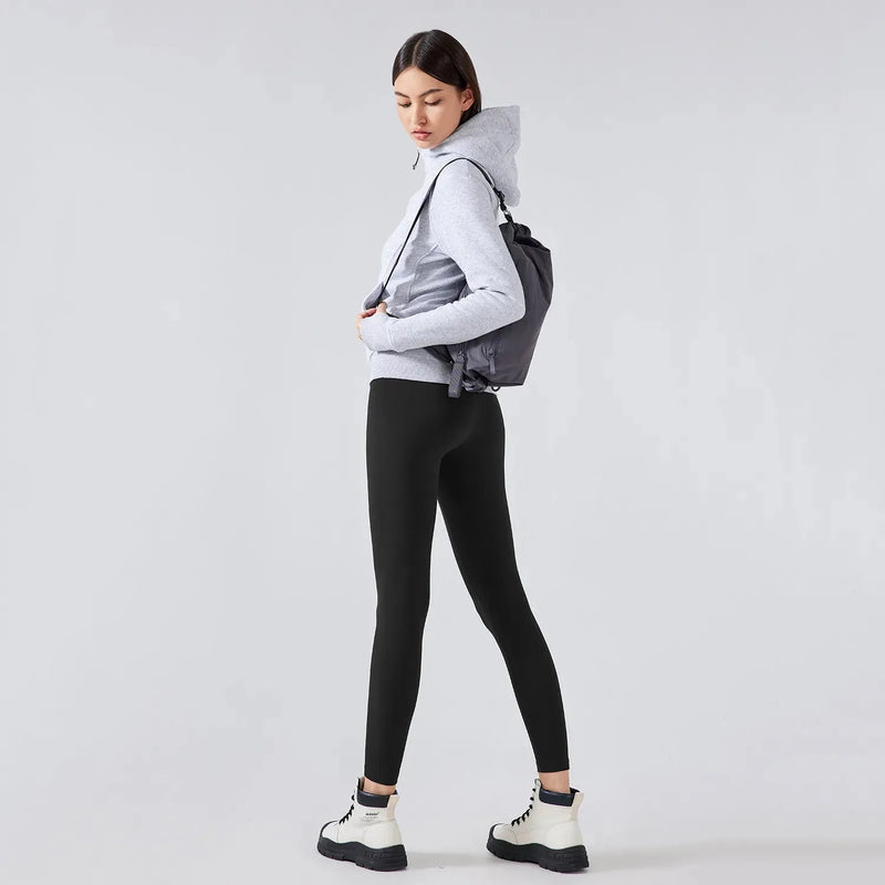 Legging femme training taille haute ceinture large — pulse