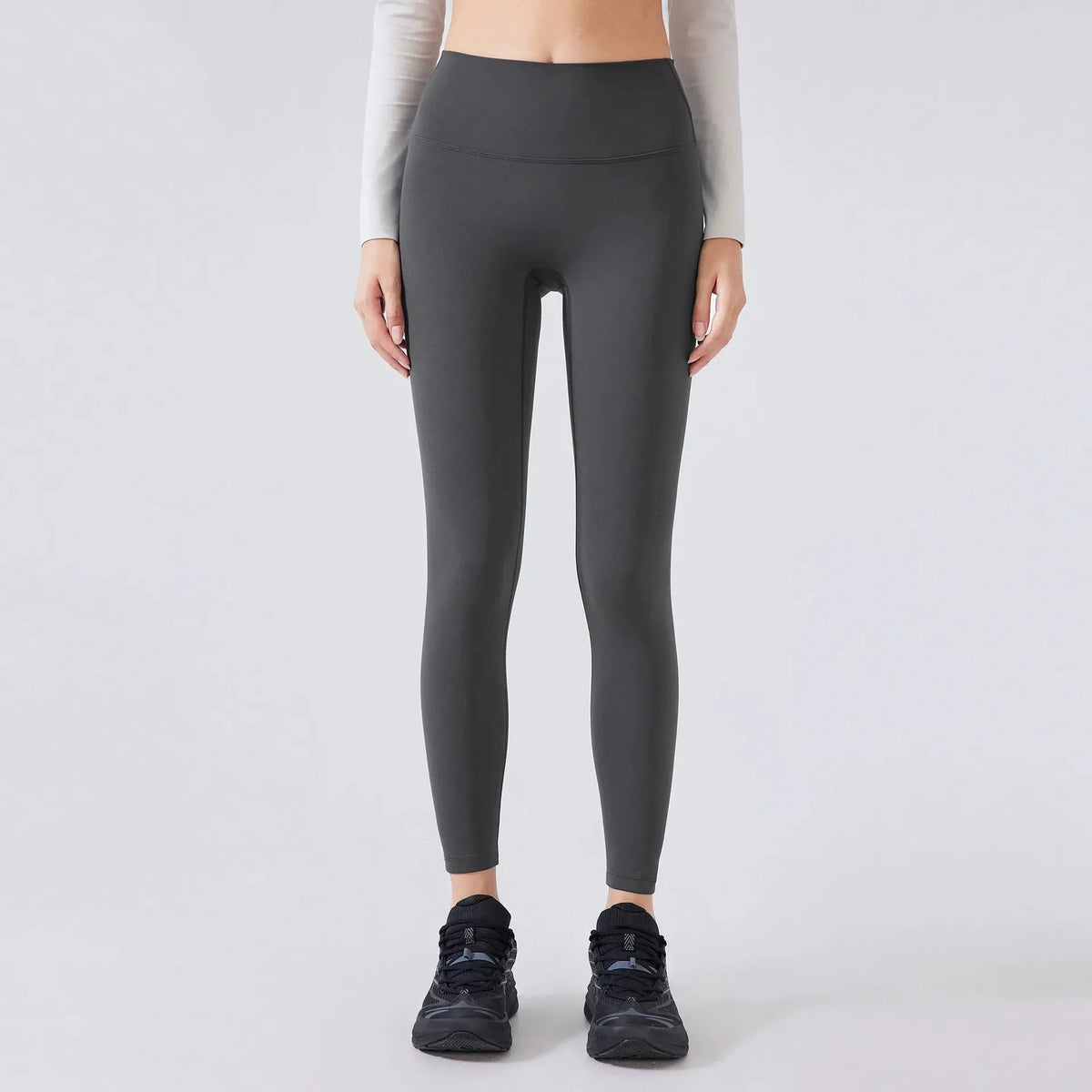 Legging femme training taille haute ceinture large — pulse