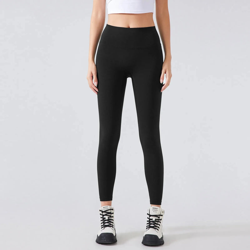 Legging femme training taille haute ceinture large — pulse