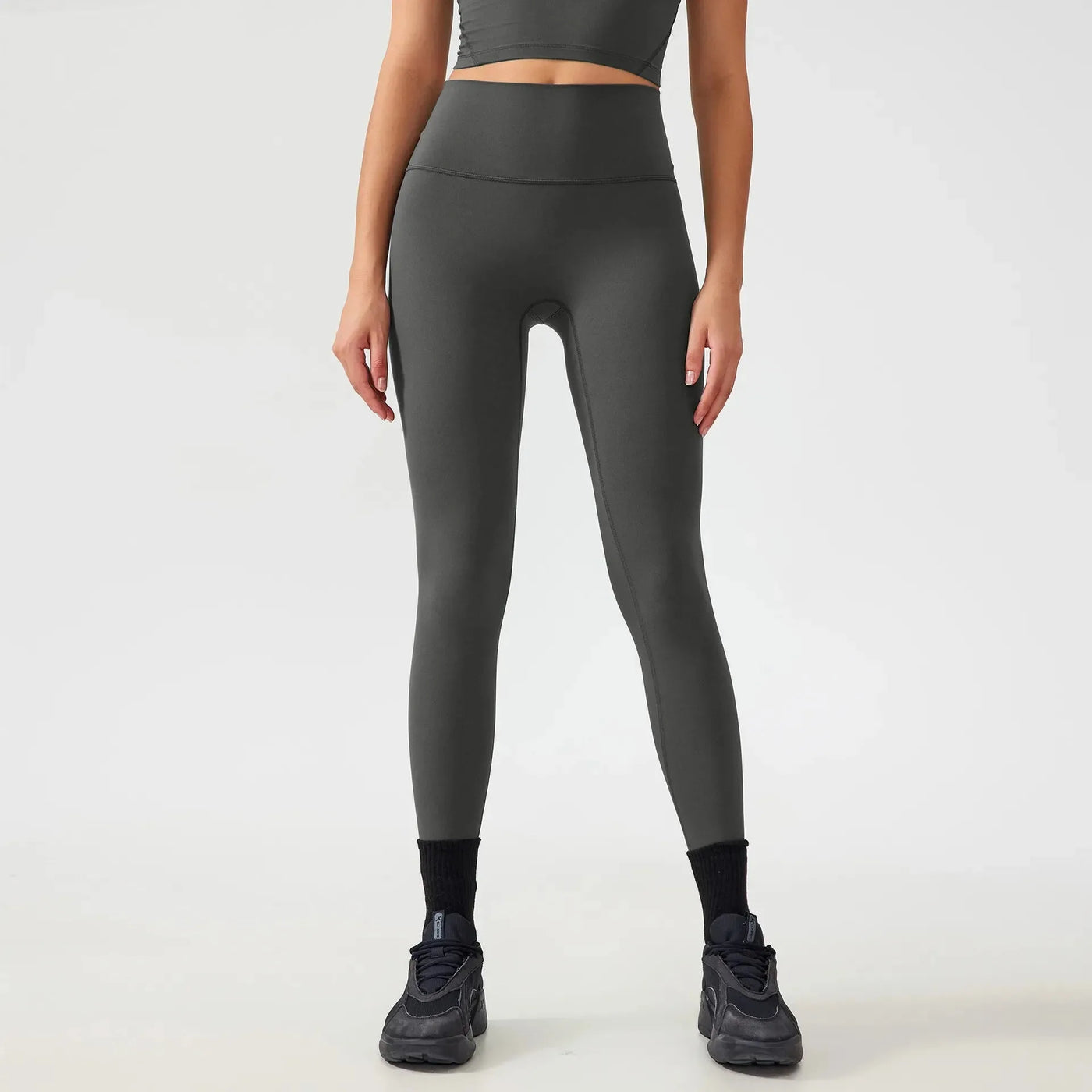 Legging femme training taille haute microfibre — pulse