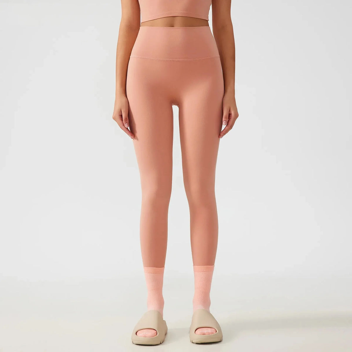 Legging femme training taille haute microfibre — pulse