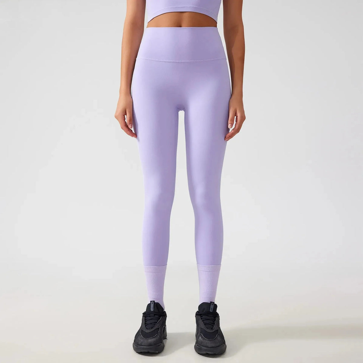 Legging femme training taille haute microfibre — pulse